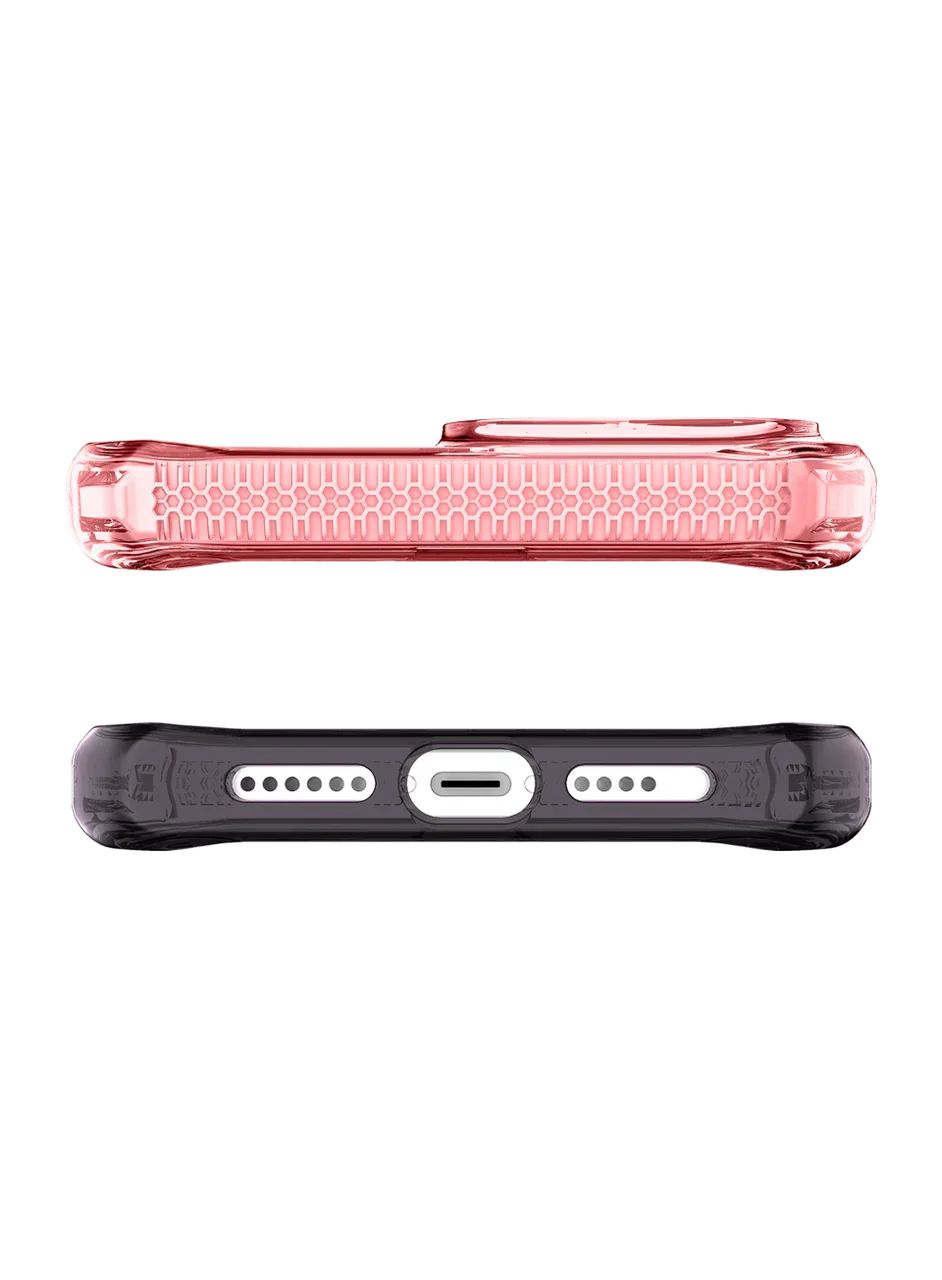 Itskins Supreme Prism iPhone 13 Pro Cover - Light Pink And Grey - Tashqila Itskins Supreme Prism iPhone 13 Pro Cover - Light Pink And Grey - Tashqila